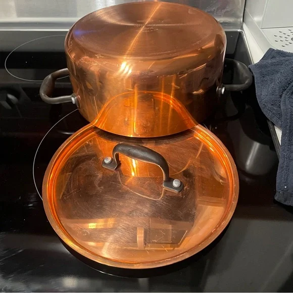 World Market 4 Quart Copper Dutch Oven